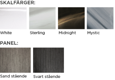 Viskan donsö färgval